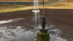 Tempat Mandi Tanpa Tembok yang Indah