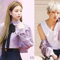 Pemotretan majalah Korea juga sering menampilkan para artis pria pakai baju wanita. Salah satunya Kang Seungyoon WINNER yang mengenakan kemeja crop top. Baju itu bahkan pernah terlihat dipakai rekan satu labelnya, Jenny BLACKPINK dalam sebuah acara. Foto: Istimewa