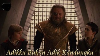 Yang akur ya jadi kakak adik. Kalau nggak sentil nih. Foto: Facebook/Intan Brahmanti