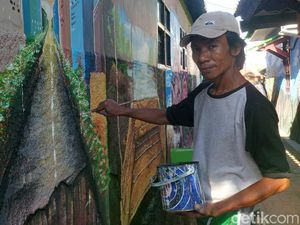 Ini Sosok di Balik Warna-warni Kampung Lukis Cilegon