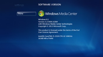 Windows Media Center diluncurkan pada 2002 sebagai edisi khusus Windows XP. Layanan ini menawarkan apa yang disebut 10-foot interface untuk mengoperasikan PC Windows dengan remote control dan menampilkan output di TV layar besar. Tim pengembangan Windows Media Center dibubarkan pada 2009, setelah merilis kode final Media Center untuk Windows 7. Foto: Istimewa