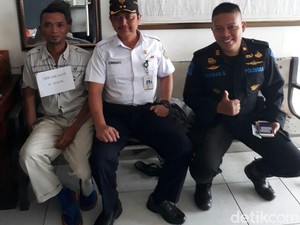 Pria Asal Malang Ini Tepergok Mencuri Ponsel Penumpang Kereta