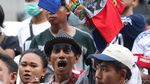 PKL Tanah Abang Geruduk dan Gelar Lapak di Ombudsman