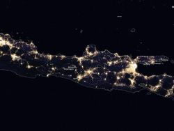 Wajah Gelap Indonesia Dilihat dari Luar Angkasa