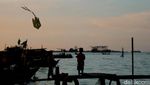 Melihat Keceriaan Anak-anak di Pesisir Muara Angke