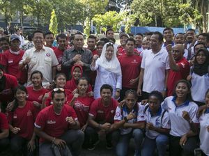 Menko PMK Temui Atlet Tiga Cabor di Yogyakarta