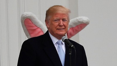 Gaya Trump dan Keluarga Rayakan Paskah di Gedung Putih