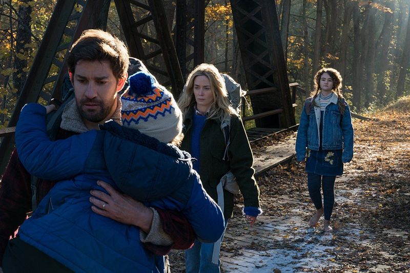 Foto cuplikan film 'A Quiet Place'.