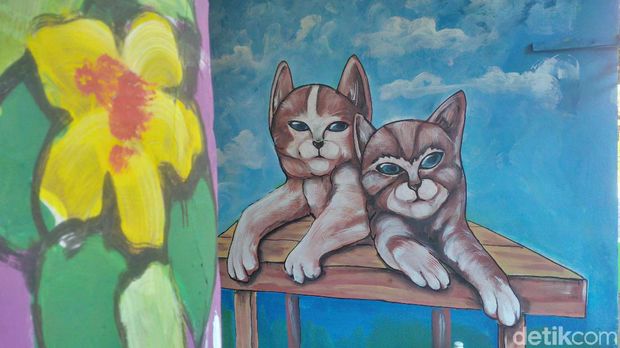 Ini Sosok Di Balik Warna-warni Kampung Lukis Cilegon