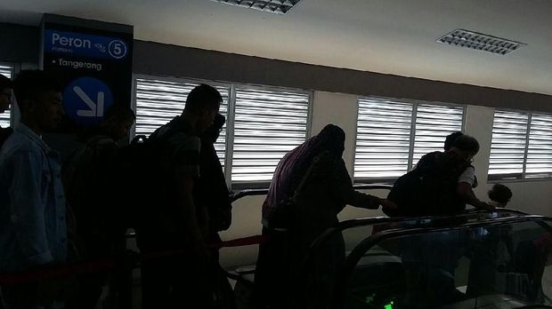 Penampakan Eskalator Horor di Stasiun Duri Yang Sempat Viral