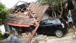 Akibat Salah Injak Pedal, Rumah Ini Hancur