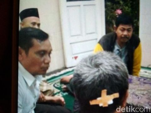 Korban luka di kepala bagian belakang
