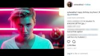 Selain itu ia juga sangat nge-fans dengan Justin Bieber. (Dok. Instagram/suhanakha2)