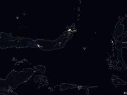Wajah Gelap Indonesia Dilihat dari Luar Angkasa