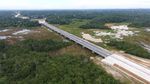Bangganya, Jalan Tol Pertama di Kalimantan Sudah Berwujud