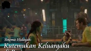 Keluarga Guardian of Galaxy ini sih. Foto: Facebook/Intan Brahmanti