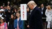 Perayaan paskah dalam bentuk lomba mencari telur paskah dimulai oleh Trump.