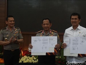 Kapolri Pamer Keberhasilan Promoter di Hadapan Menpan RB