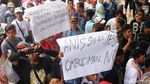 PKL Tanah Abang Geruduk dan Gelar Lapak di Ombudsman