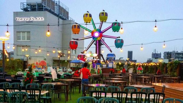 Penuh Kenangan, Ini Bianglala Rooftop Terakhir di Tokyo