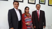 Disya saat ditemui di kawasan Tebet, Jakarta Selatan pada Rabu (4/4).
