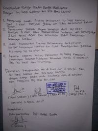 Wanita bercadar buat kesepakatan usai dikomplain warga