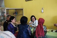 Rapat Koordinasi di Warung Pecel Madiun, Sri Mulyani Banjir Pujian Netizen