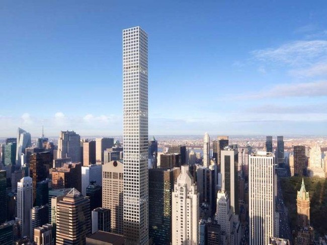 Apartemen berupa penthouse seharga Rp 207 miliar yang dibeli pasangan Jennifer Lopez dan Alex Rodriguez berlokasi di 432 Park Avenue, New York City. Foto: Dok. Insider & DBOX for CIM Group/Macklowe Properties