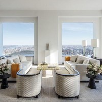 Ruang santai ini pastinya jadi spot yang paling tempat untuk menghabiskan waktu bersantai, dengan pemandangan kota yang memanjakan mata. Foto: Dok. Insider & DBOX for CIM Group/Macklowe Properties