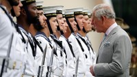 Keduanya tiba sekitar pukul 12:20 waktu setempat setelah dilaporkan menghabiskan waktu mengunjungi teman-teman di Gundagai di negara NSW. (Foto: Dok. REUTERS/Phil Noble)