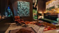 Interior rumah ini kental dengan nuansa rock n roll seperti musiknya Kravitz. Istimewa/Williams & Williams Estates.