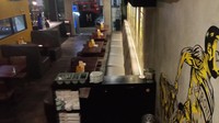 Kafe ini bernama Rock and Goal Sport Bar. Lokasinya di Kelapa Gading, Jakarta Utara. Yang pasti adalah kita akan tindak tegas semua pelanggaran dan tidak akan dibiarkan, apalagi sudah ada kasusnya, ujar Anies, Rabu (2/4/2018). (Eva Safitri/detikcom)