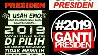 Beragam logo dari tagar #2019GantiPresiden