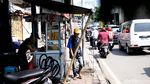 Kawasan Stasiun Karet Tanah Abang Semakin Semrawut