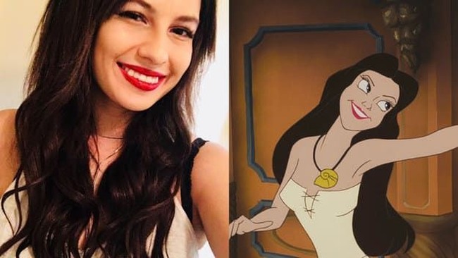Saat Ursula dari The Little Mermaid menjadi manusia, ia berubah cantik mirip wanita ini. Foto: Buzzfeed