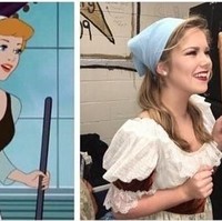 Wanita berikut tampaknya membagikan foto dirinya saat berperan sebagai Cinderella. Terlihat jelas mengapa ia dipilih memainkan karakter tersebut. Foto: Buzzfeed