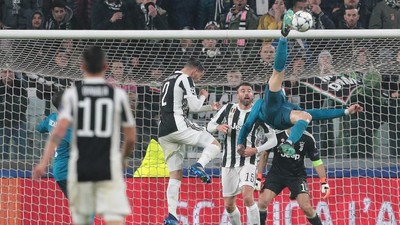 Meme-meme Lucu Gol Salto Ronaldo
