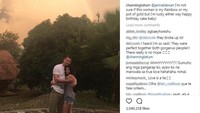 Channing juga menyebut Jenna sebagai pelangi yang membuatnya selalu beruntung. (Dok. Instagram/channingtatum)