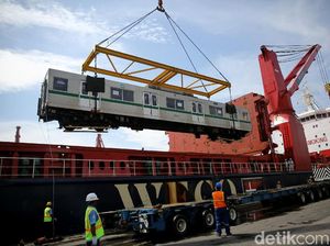 Masih Banyak, Gerbong Kereta MRT Akan Dikirim Lagi Bulan Juli