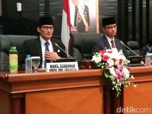 Paripurna Pengunduran Diri Sandiaga Digelar di DPRD DKI Hari Ini
