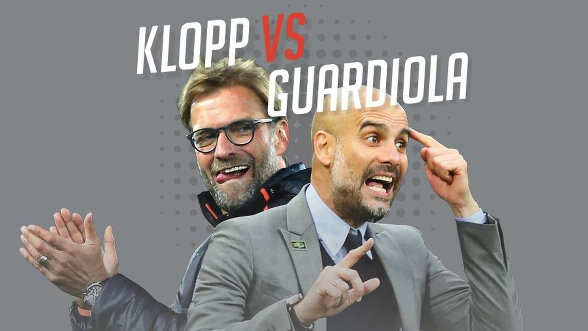 Catatan duel Juergen Klopp vs Pep Guardiola (Infografis Detiksport)