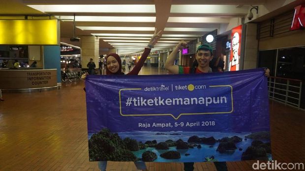 Malam Ini! Pemenang #tiketkemanapun Berangkat ke Raja Ampat