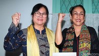 Sukmawati membuat heboh terkait puisi Ibu Indonesia yang dibuatnya pada tahun 2006 lalu itu. Pool/Ismail/detikFoto.