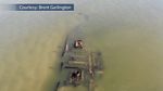 Foto: Bangkai Kapal Perang Sipil AS Tertangkap Kamera Drone