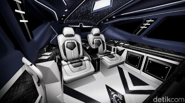 Interior mobilnya sangat mewah