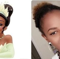 Kalau ini adalah kembaran Putri Tiana. Foto: Buzzfeed