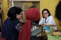 Rapat Koordinasi di Warung Pecel Madiun, Sri Mulyani Banjir Pujian Netizen