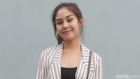 Vanesha usai mengisi acara Rumpi No Secret di Gedung Trans Tv, Tendean, Jakarta selatan, Rabu (4/4). Foto: Pool/Noel/DetikFoto.