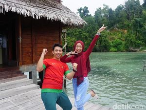 Hore! dTraveler Pemenang #tiketkemanapun Tiba di Raja Ampat