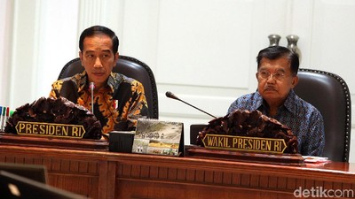 Jokowi Pimpin Ratas Bahas Persiapan Idul Fitri